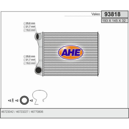 Radiateur de chauffage