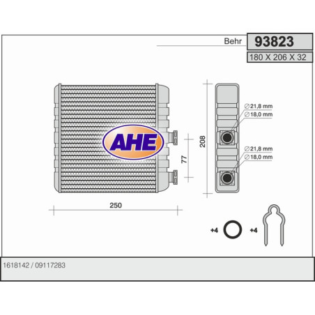 Radiateur de chauffage