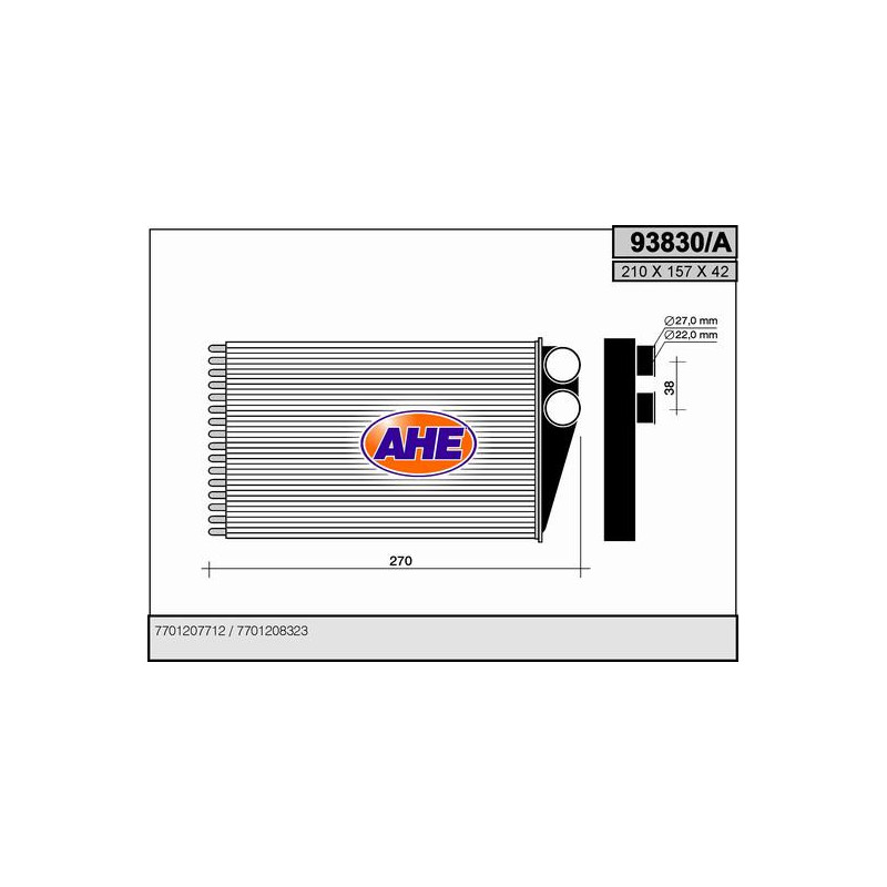 Radiateur de chauffage