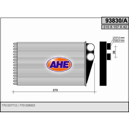 Radiateur de chauffage