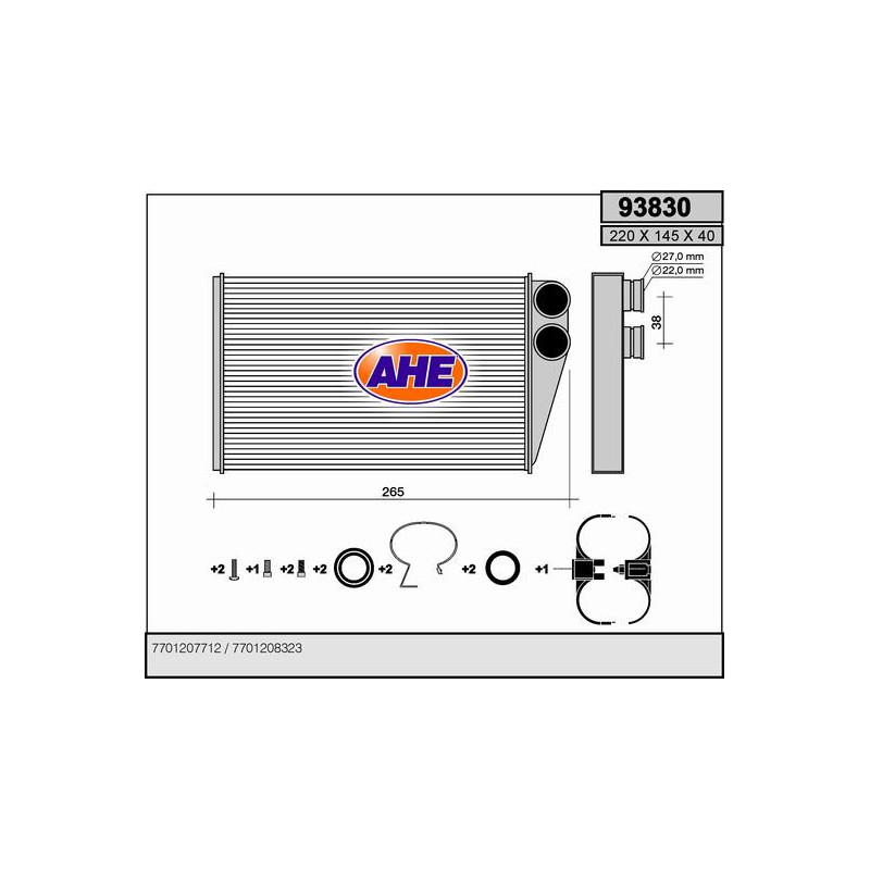 Radiateur de chauffage