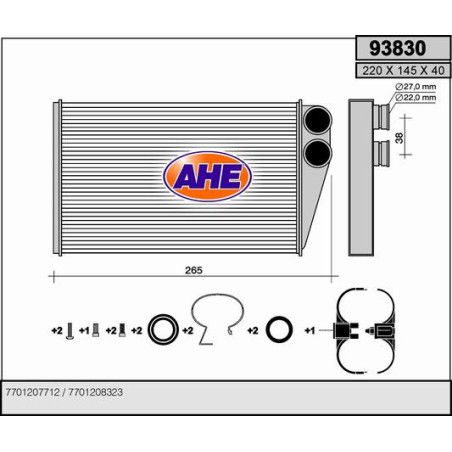 Radiateur de chauffage