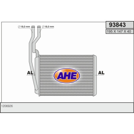 Radiateur de chauffage