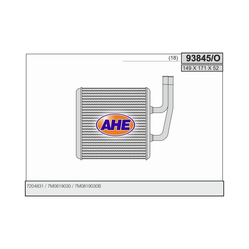 Radiateur de chauffage
