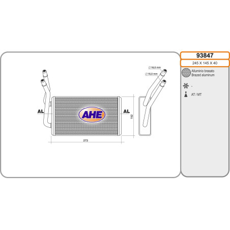 Radiateur de chauffage