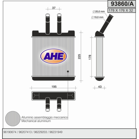 Radiateur de chauffage
