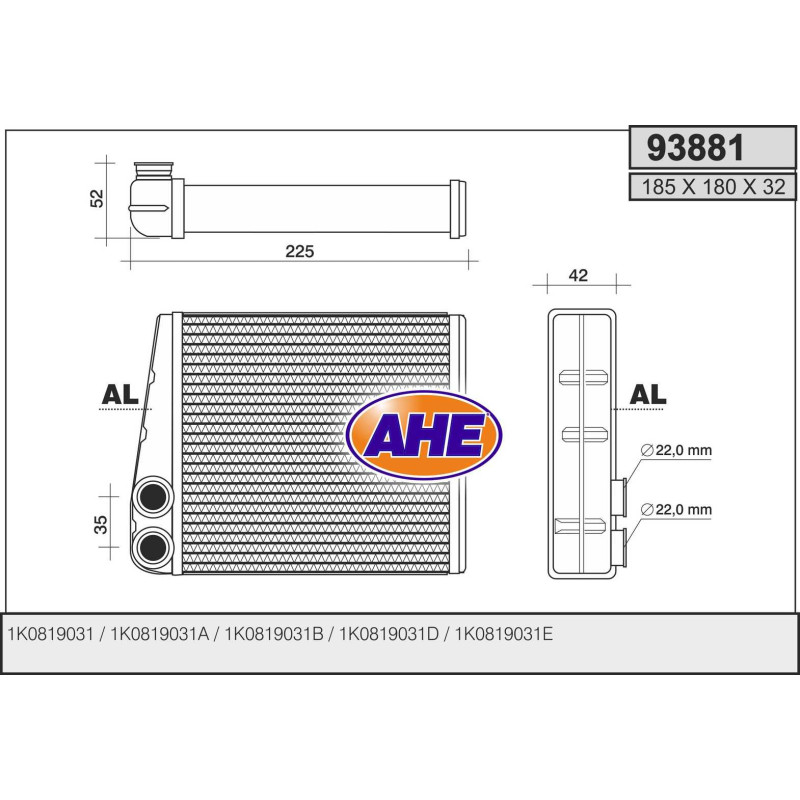 Radiateur de chauffage