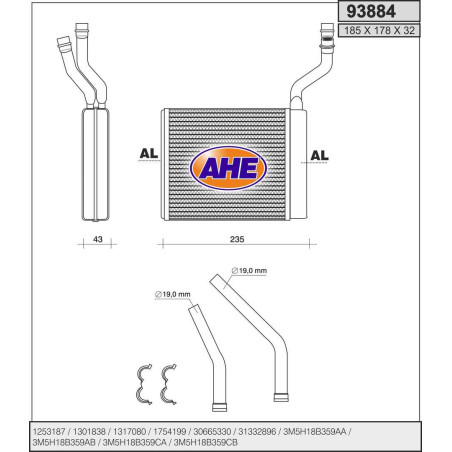 Radiateur de chauffage