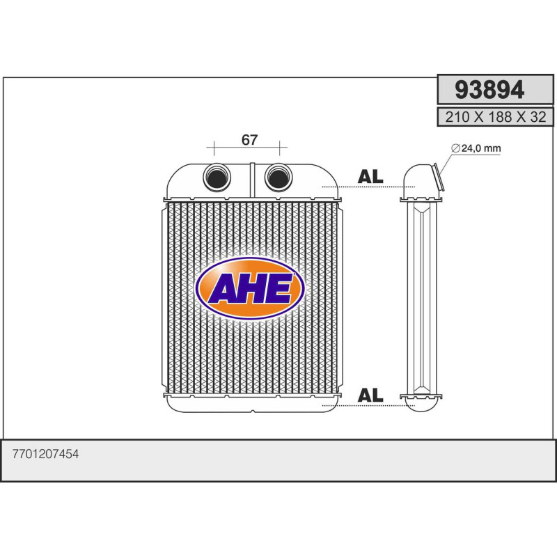 Radiateur de chauffage