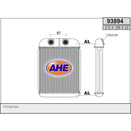 Radiateur de chauffage