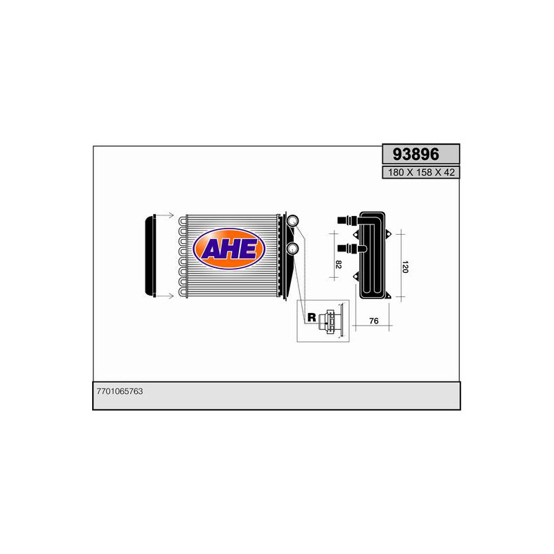 Radiateur de chauffage