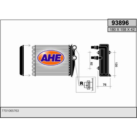 Radiateur de chauffage