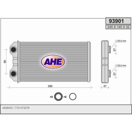 Radiateur de chauffage