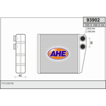 Radiateur de chauffage