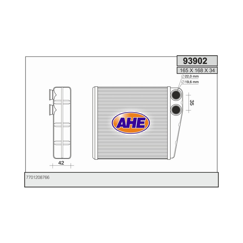 Radiateur de chauffage