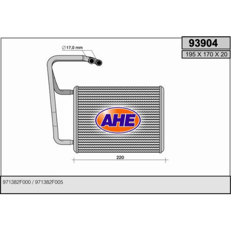 Radiateur de chauffage