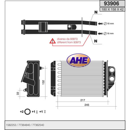 Radiateur de chauffage
