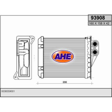Radiateur de chauffage