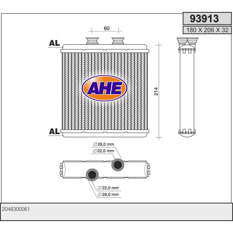 Radiateur de chauffage