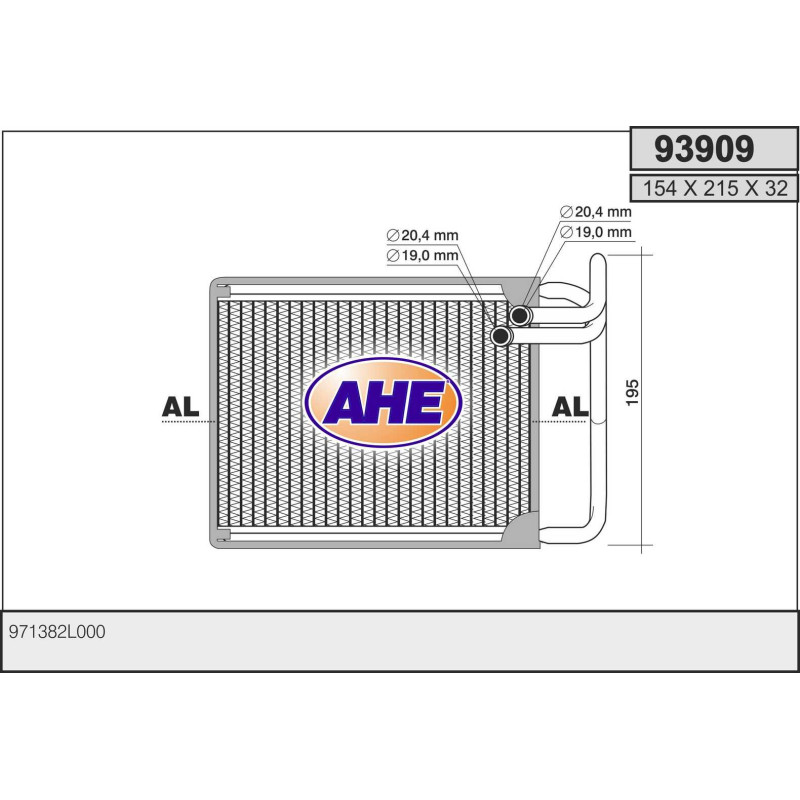 Radiateur de chauffage