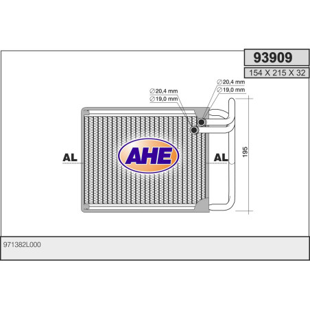 Radiateur de chauffage