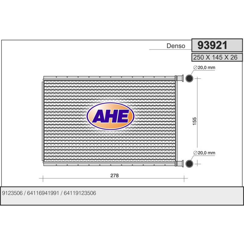Radiateur de chauffage