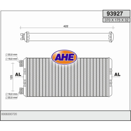 Radiateur de chauffage