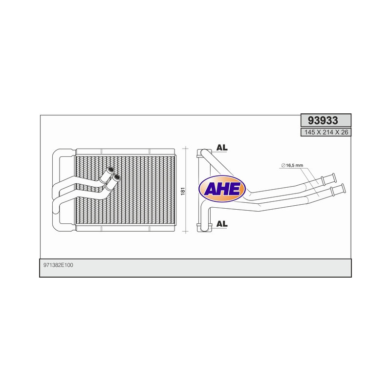Radiateur de chauffage