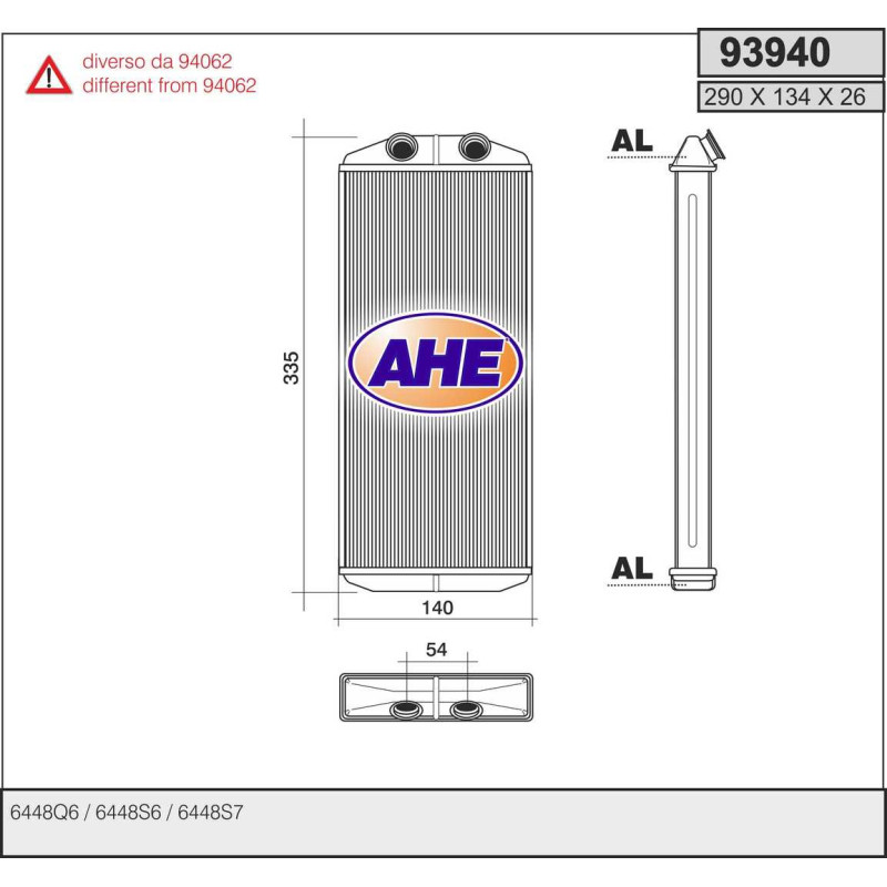 Radiateur de chauffage