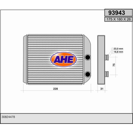 Radiateur de chauffage
