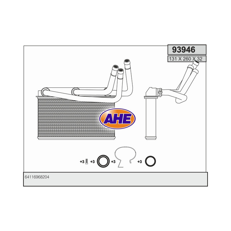 Radiateur de chauffage