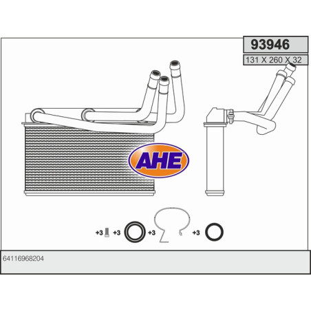 Radiateur de chauffage