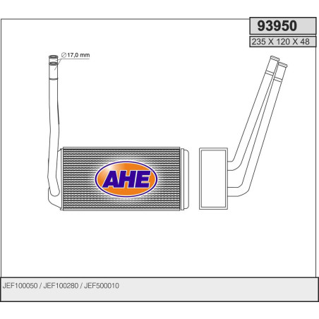 Radiateur de chauffage