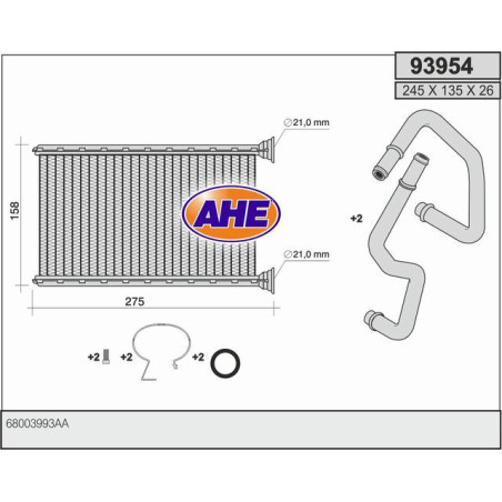 Radiateur de chauffage