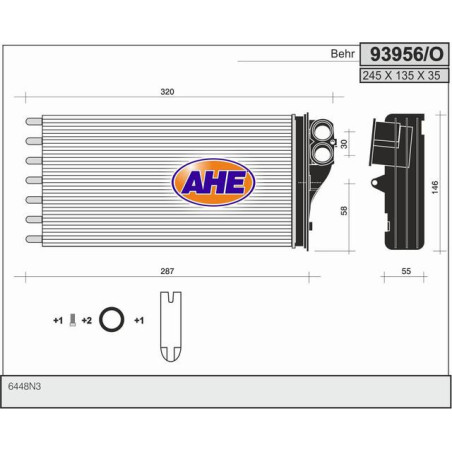 Radiateur de chauffage