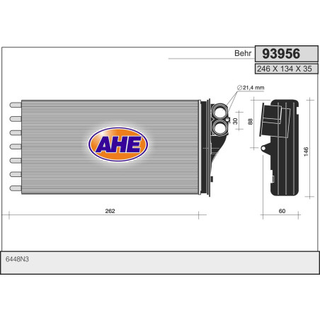 Radiateur de chauffage