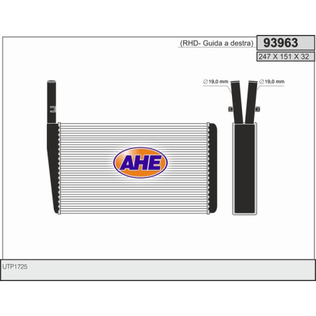 Radiateur de chauffage