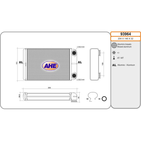 Radiateur de chauffage