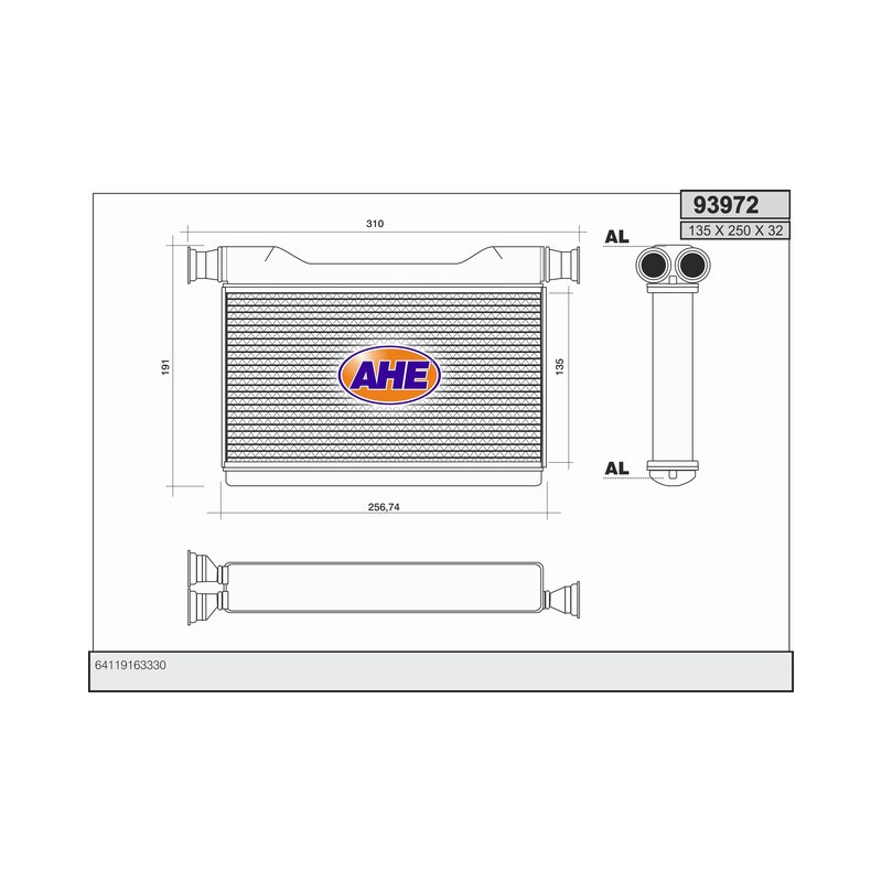 Radiateur de chauffage