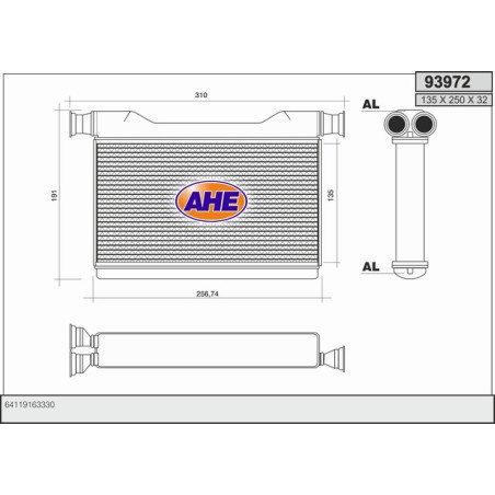Radiateur de chauffage
