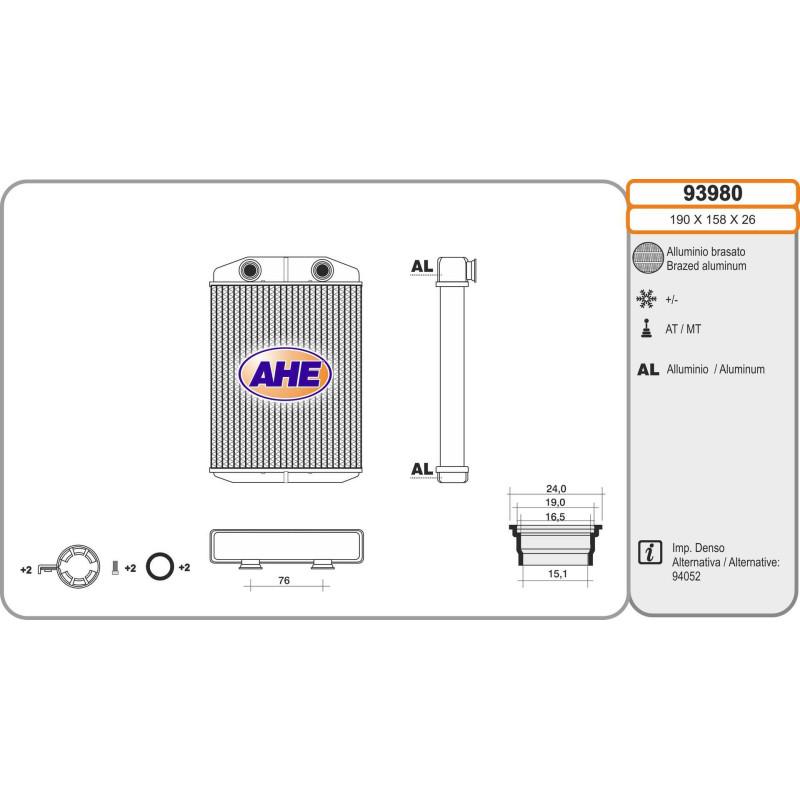 Radiateur de chauffage