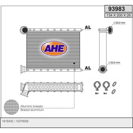 Radiateur de chauffage
