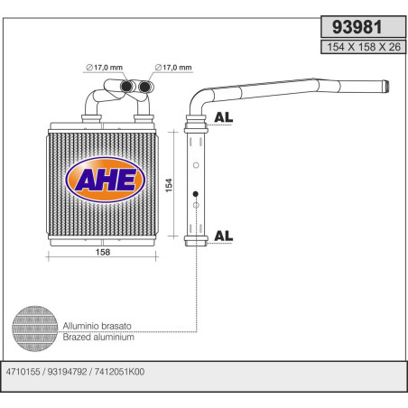 Radiateur de chauffage