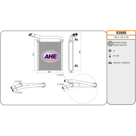 Radiateur de chauffage