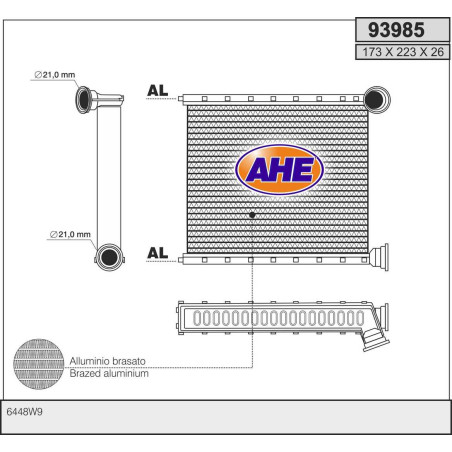 Radiateur de chauffage
