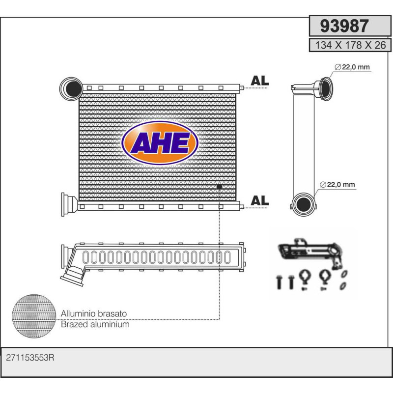 Radiateur de chauffage