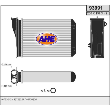 Radiateur de chauffage