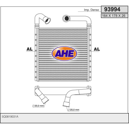 Radiateur de chauffage