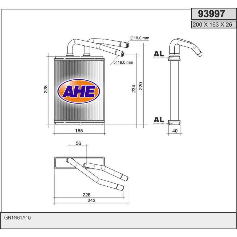 Radiateur de chauffage