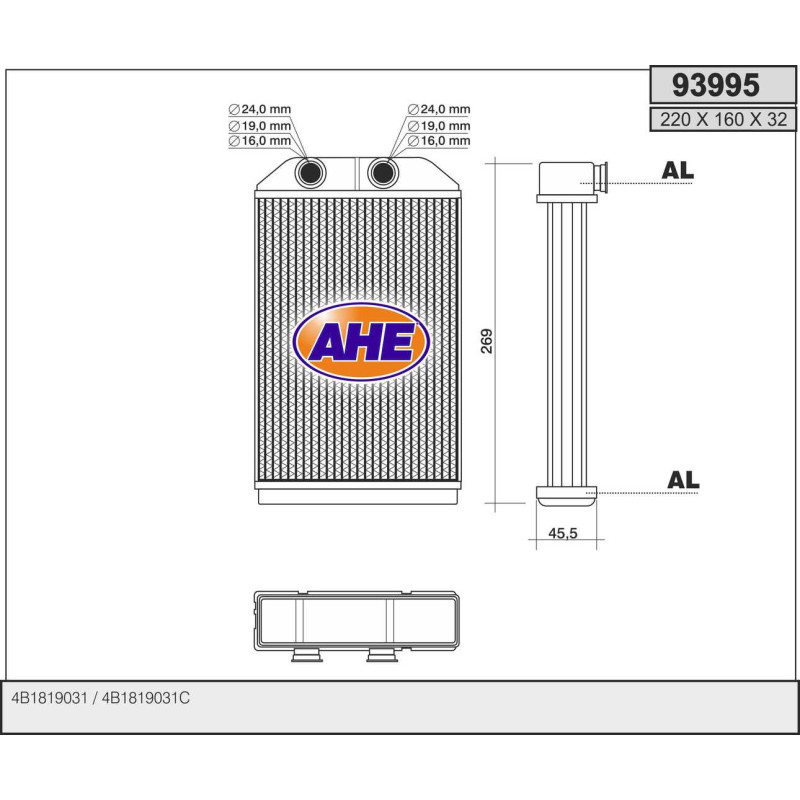Radiateur de chauffage